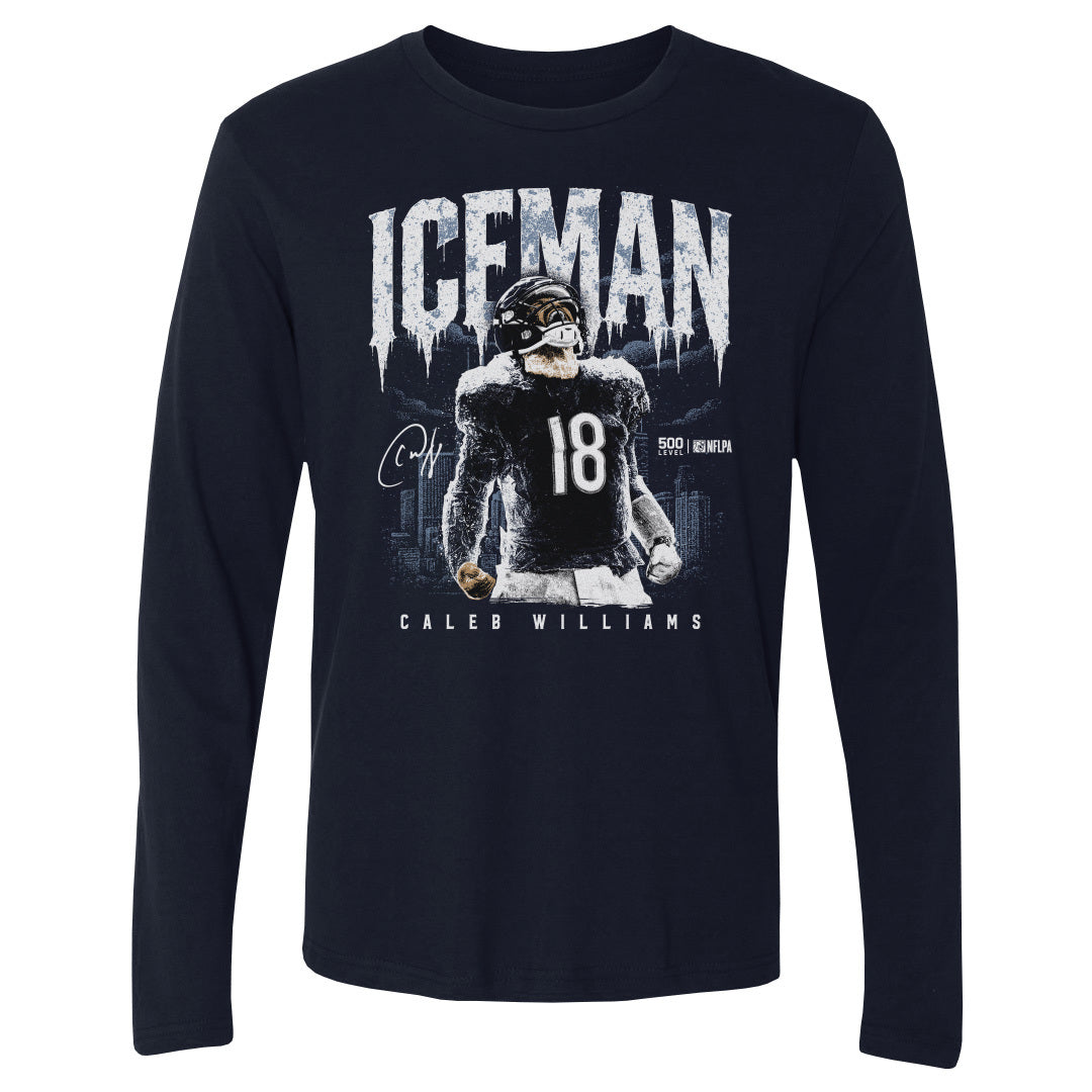 Caleb Williams Men's Long Sleeve T-Shirt | 500 LEVEL
