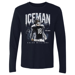 Caleb Williams Men's Long Sleeve T-Shirt | 500 LEVEL