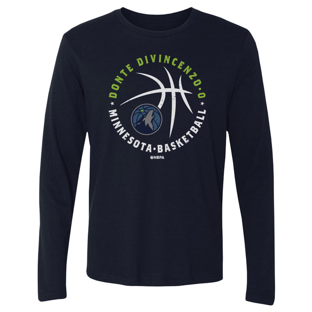 Donte Divincenzo Men's Long Sleeve T-Shirt | 500 LEVEL