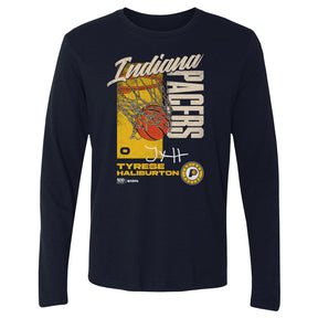 Tyrese Haliburton Men's Long Sleeve T-Shirt | 500 LEVEL