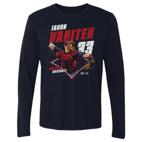Jason Varitek Men's Long Sleeve T-Shirt | 500 LEVEL