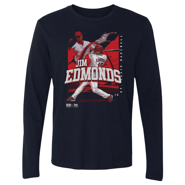 Jim Edmonds Men's Long Sleeve T-Shirt | 500 LEVEL