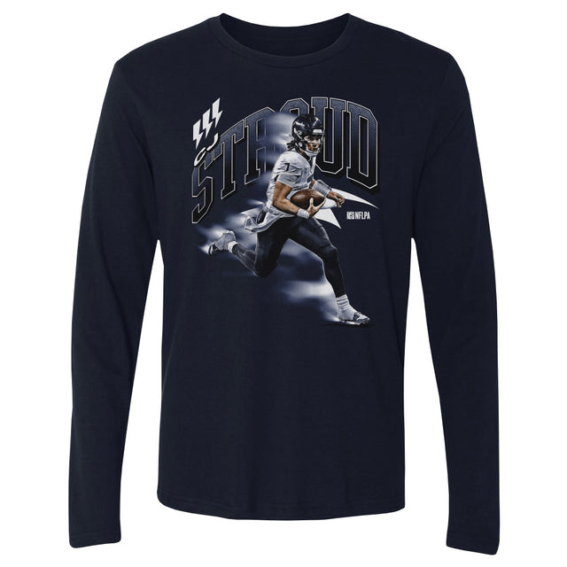 C.J. Stroud Men's Long Sleeve T-Shirt | 500 LEVEL