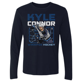 Kyle Connor Men's Long Sleeve T-Shirt | 500 LEVEL