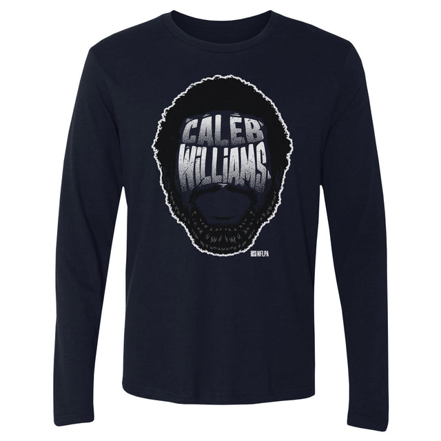 Caleb Williams Men's Long Sleeve T-Shirt | 500 LEVEL