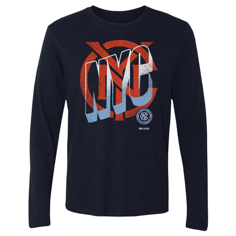 New York City FC Men's Long Sleeve T-Shirt | 500 LEVEL
