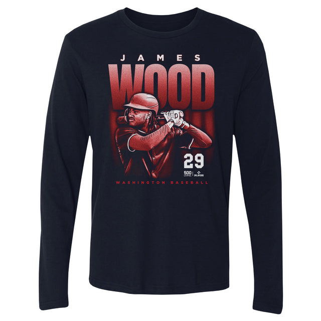 James Wood Men's Long Sleeve T-Shirt | 500 LEVEL