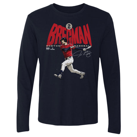 Alex Bregman Men's Long Sleeve T-Shirt | 500 LEVEL