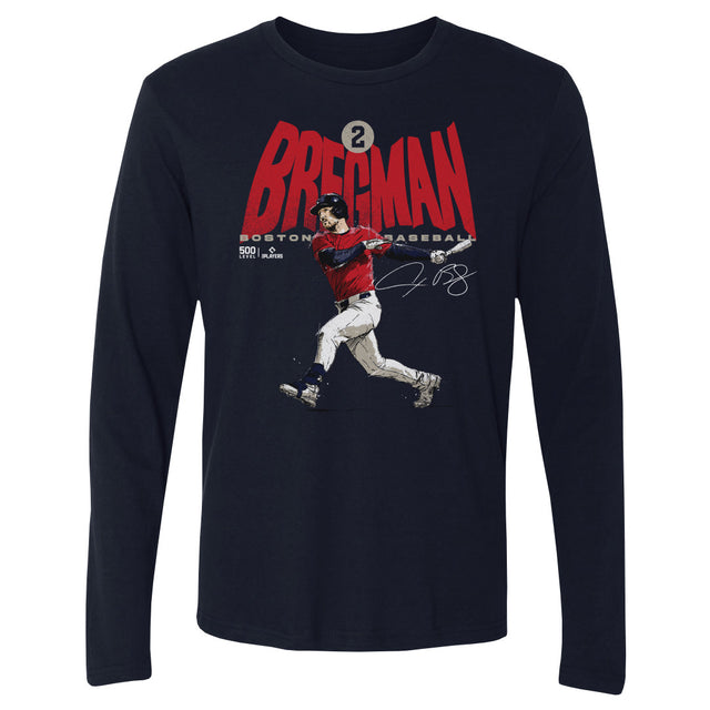 Alex Bregman Men's Long Sleeve T-Shirt | 500 LEVEL