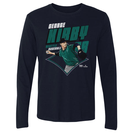 George Kirby Men's Long Sleeve T-Shirt | 500 LEVEL