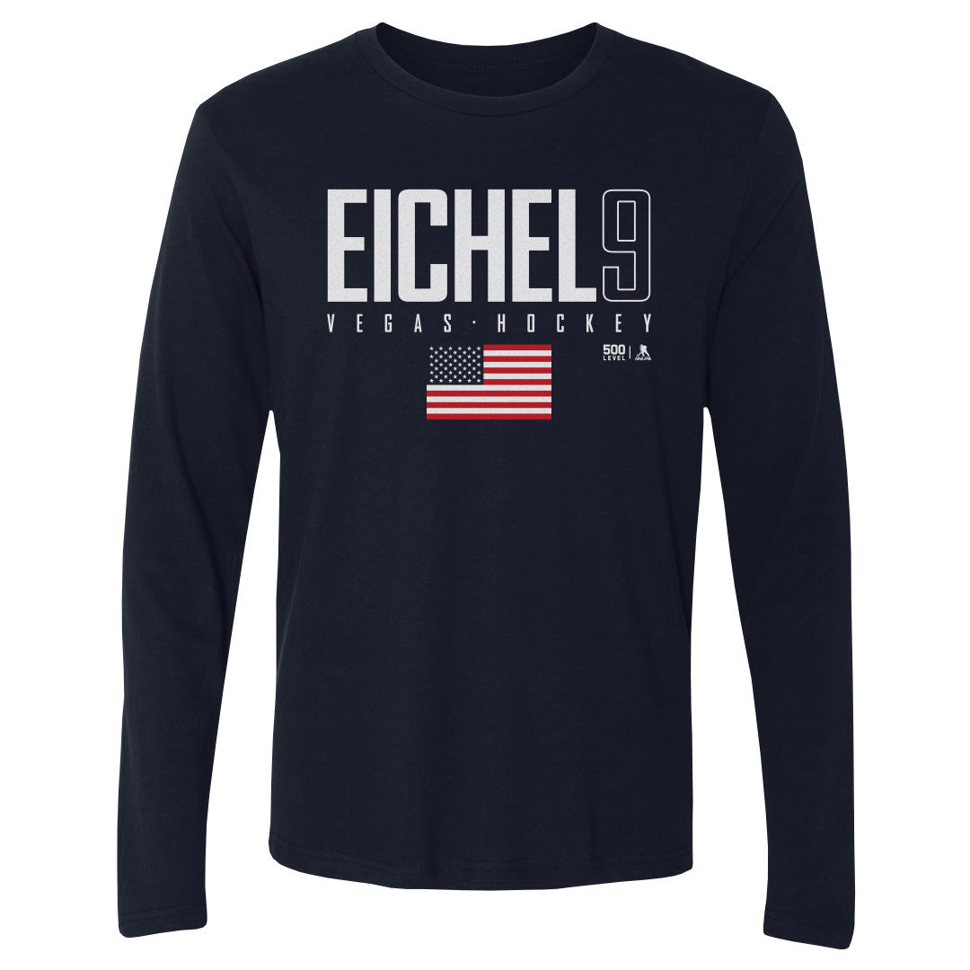 Jack Eichel Men's Long Sleeve T-Shirt | 500 LEVEL