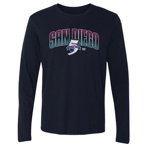 San Diego Wave FC Men's Long Sleeve T-Shirt | 500 LEVEL