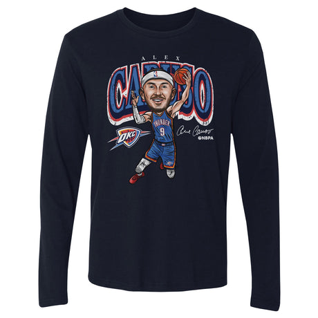 Alex Caruso Men's Long Sleeve T-Shirt | 500 LEVEL
