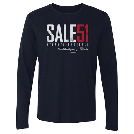 Chris Sale Men's Long Sleeve T-Shirt | 500 LEVEL
