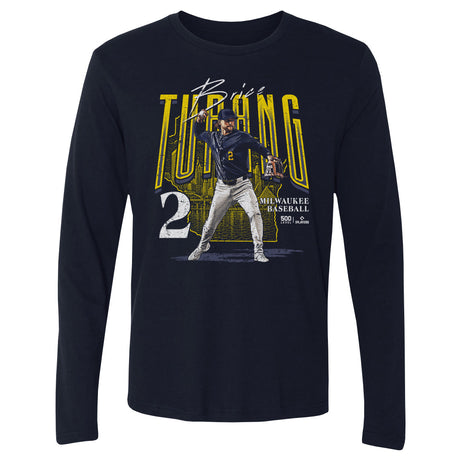 Brice Turang Men's Long Sleeve T-Shirt | 500 LEVEL