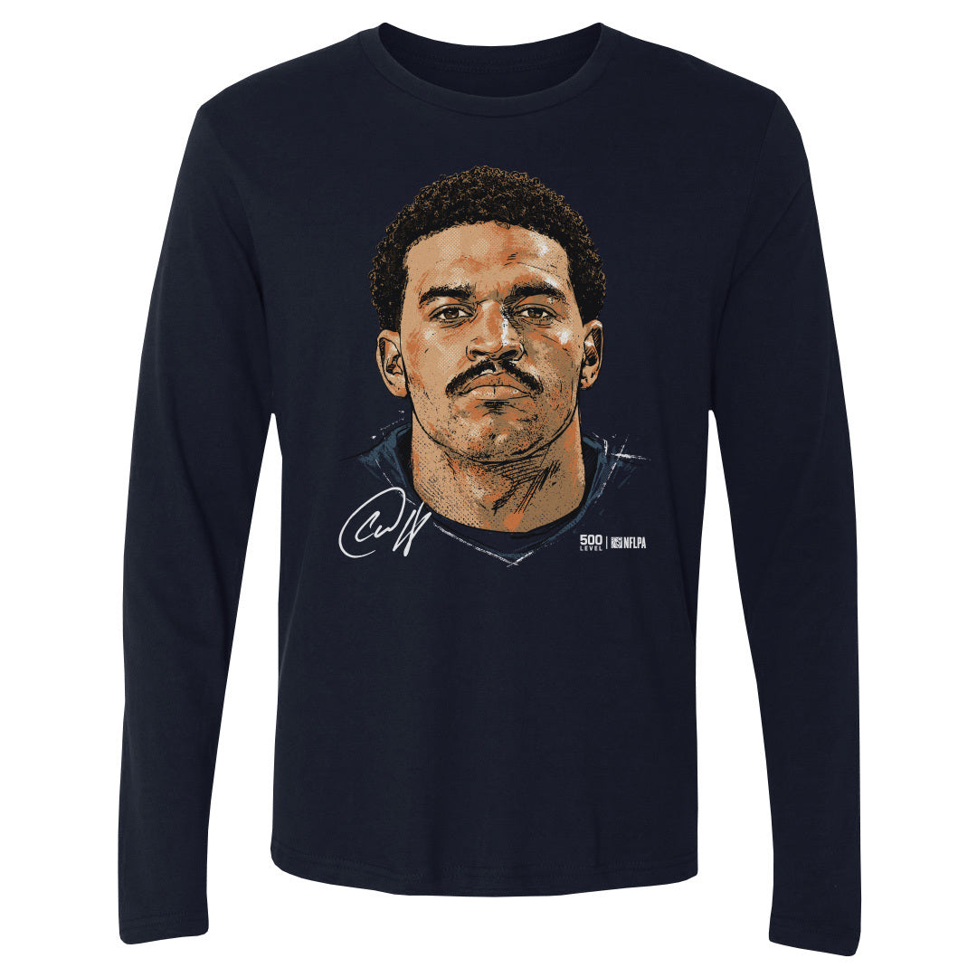 Caleb Williams Men's Long Sleeve T-Shirt | 500 LEVEL