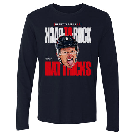 Brady Tkachuk Men's Long Sleeve T-Shirt | 500 LEVEL