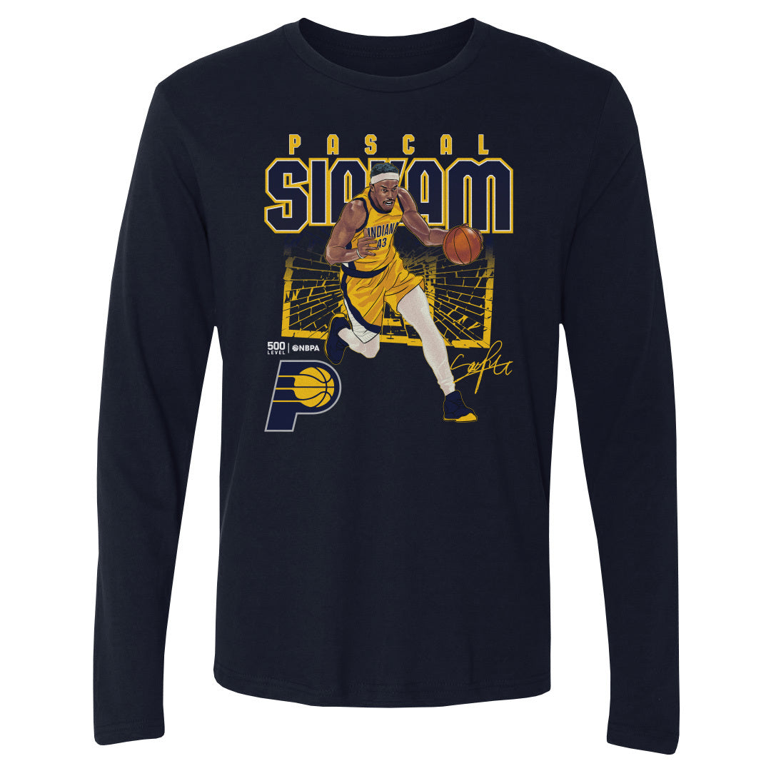 Pascal Siakam Men's Long Sleeve T-Shirt | 500 LEVEL