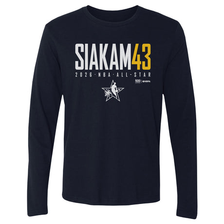 Pascal Siakam Men's Long Sleeve T-Shirt | 500 LEVEL
