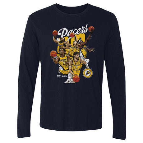 Indiana Pacers Men's Long Sleeve T-Shirt | 500 LEVEL