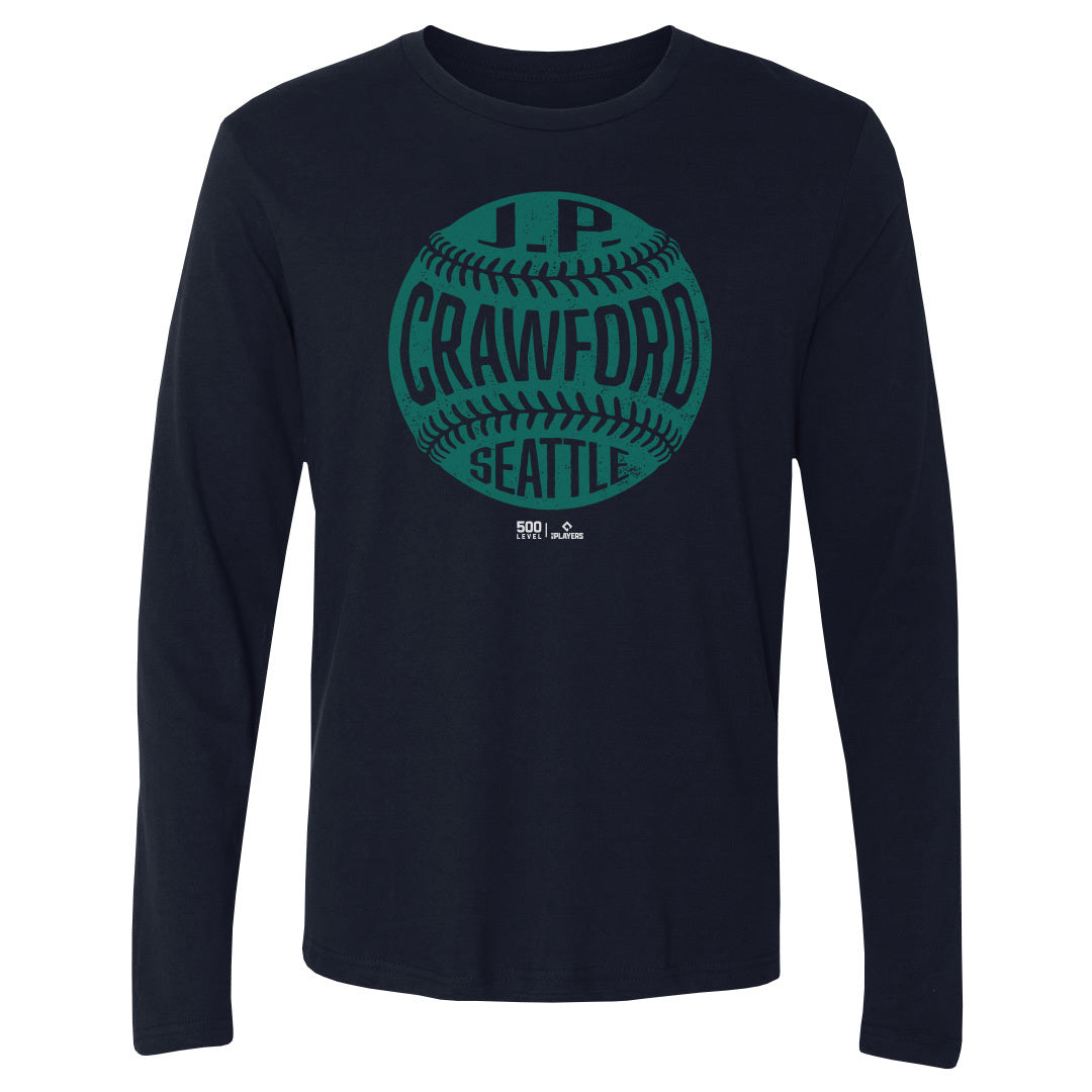 J.P. Crawford Men's Long Sleeve T-Shirt | 500 LEVEL