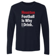 Houston Football Men's Long Sleeve T-Shirt | 500 LEVEL