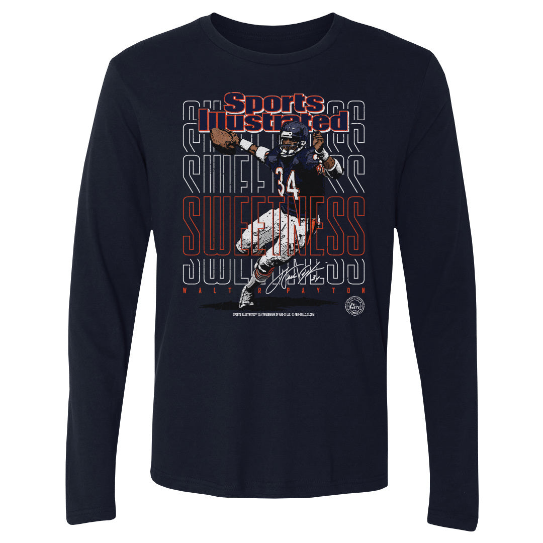 Walter Payton Men's Long Sleeve T-Shirt | 500 LEVEL