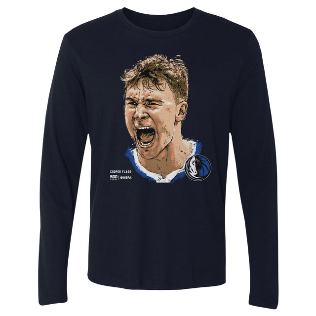 Cooper Flagg Men's Long Sleeve T-Shirt | 500 LEVEL