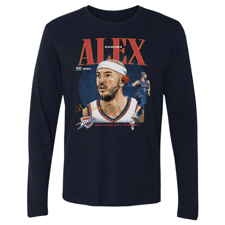 Alex Caruso Men's Long Sleeve T-Shirt | 500 LEVEL