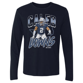 Caleb Downs Men's Long Sleeve T-Shirt | 500 LEVEL
