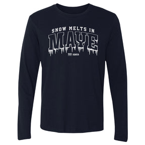 Drake Maye Men's Long Sleeve T-Shirt | 500 LEVEL