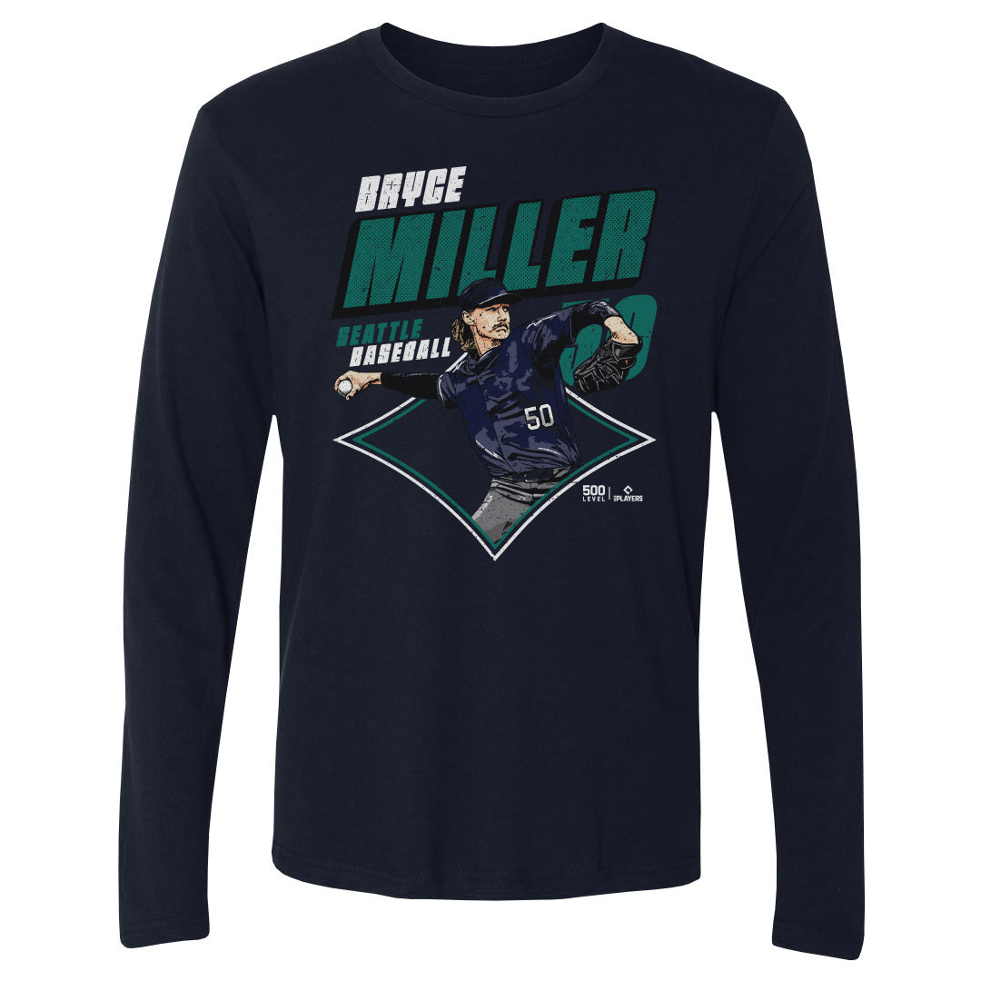 Bryce Miller Men's Long Sleeve T-Shirt | 500 LEVEL