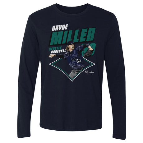 Bryce Miller Men's Long Sleeve T-Shirt | 500 LEVEL