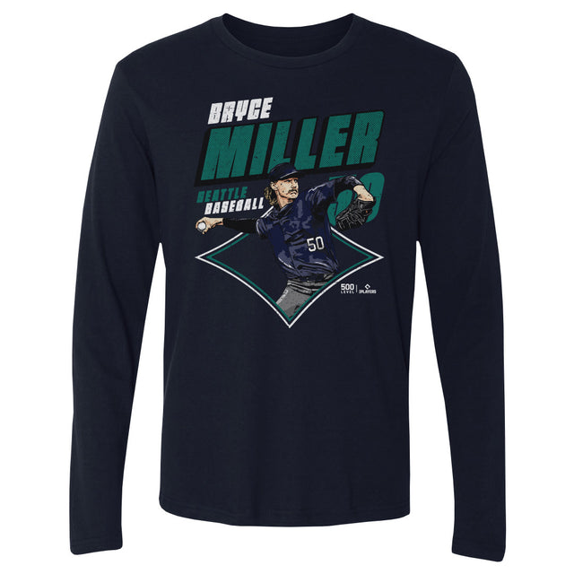 Bryce Miller Men's Long Sleeve T-Shirt | 500 LEVEL