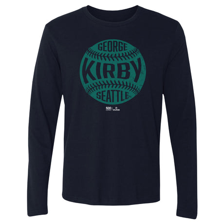 George Kirby Men's Long Sleeve T-Shirt | 500 LEVEL