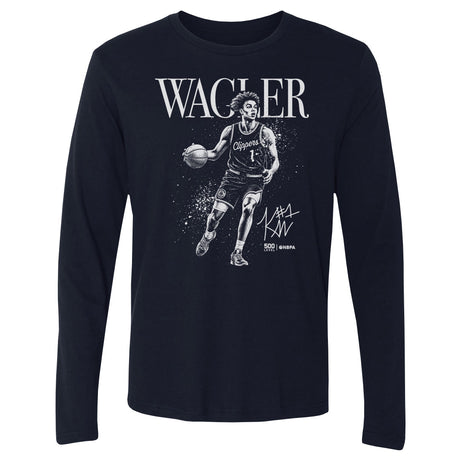 Keaton Wagler Men's Long Sleeve T-Shirt | 500 LEVEL