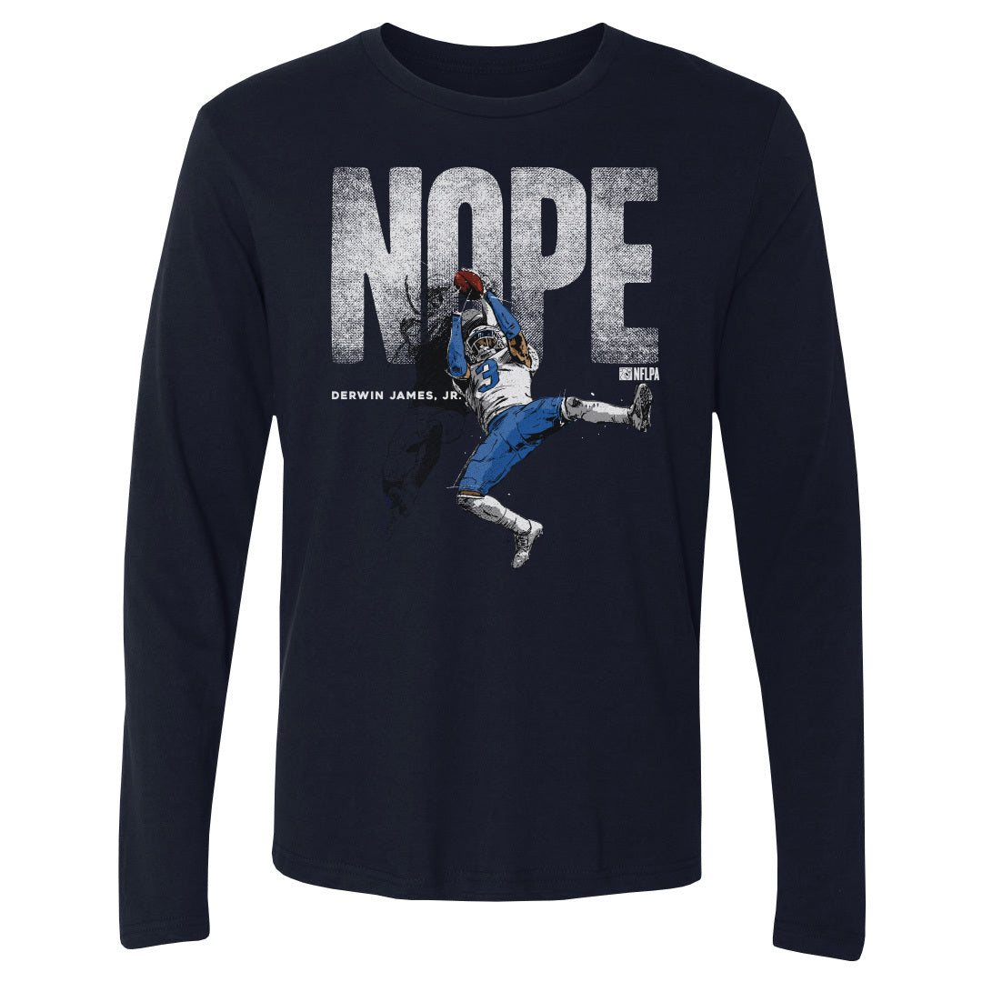 Derwin James Men's Long Sleeve T-Shirt | 500 LEVEL
