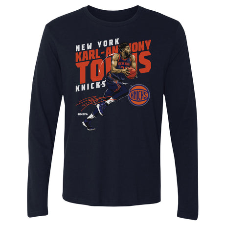 Karl-Anthony Towns Men's Long Sleeve T-Shirt | 500 LEVEL