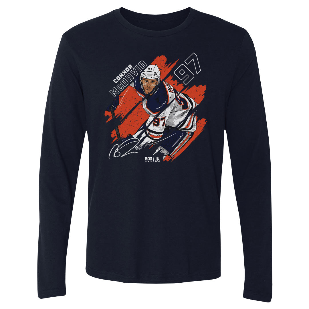 Connor McDavid Men's Long Sleeve T-Shirt | 500 LEVEL