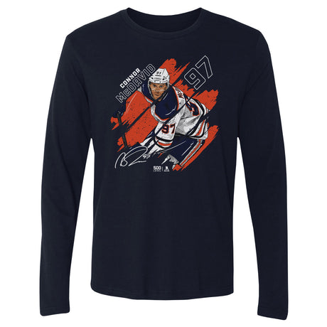 Connor McDavid Men's Long Sleeve T-Shirt | 500 LEVEL
