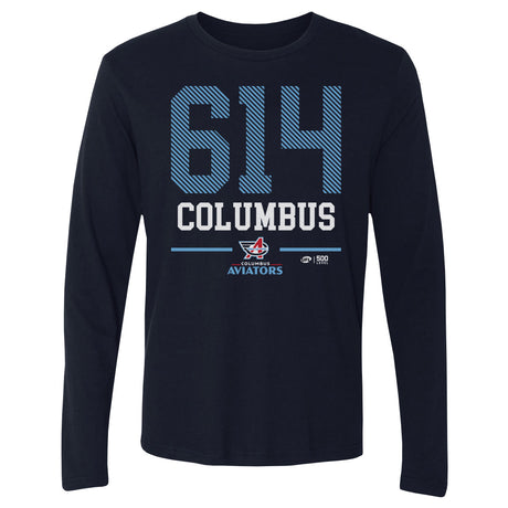 Columbus Aviators Men's Long Sleeve T-Shirt | 500 LEVEL