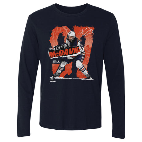 Connor McDavid Men's Long Sleeve T-Shirt | 500 LEVEL