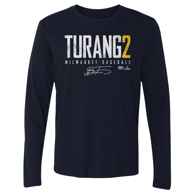 Brice Turang Men's Long Sleeve T-Shirt | 500 LEVEL