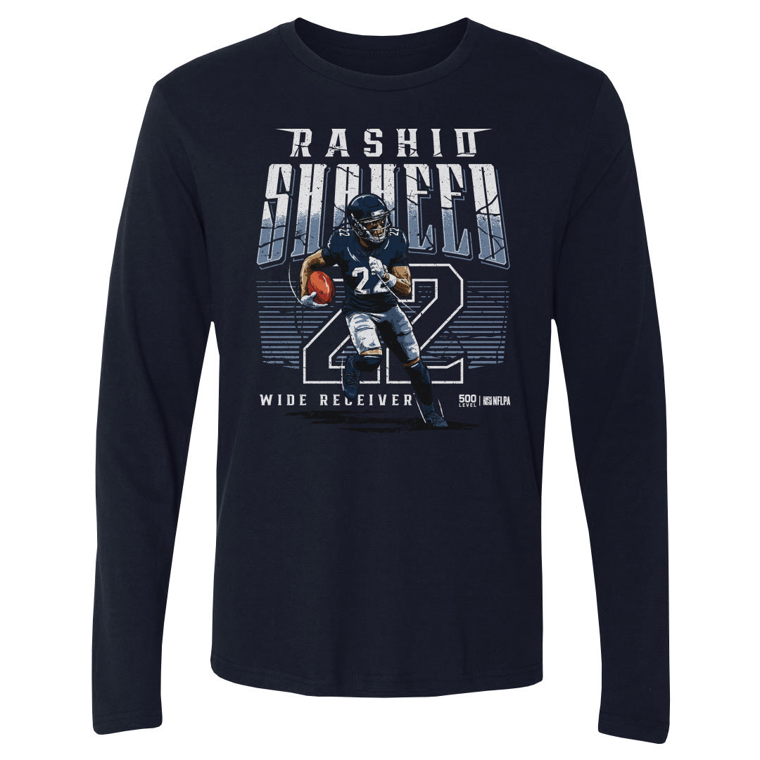 Rashid Shaheed Men's Long Sleeve T-Shirt | 500 LEVEL