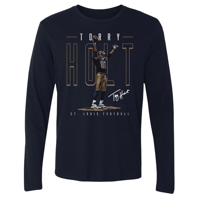 Torry Holt Men's Long Sleeve T-Shirt | 500 LEVEL