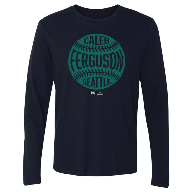 Caleb Ferguson Men's Long Sleeve T-Shirt | 500 LEVEL