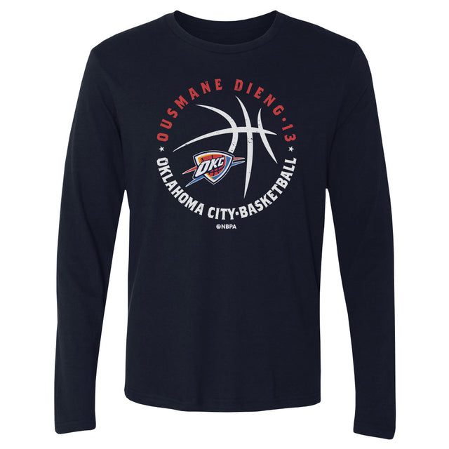 Ousmane Dieng Men's Long Sleeve T-Shirt | 500 LEVEL