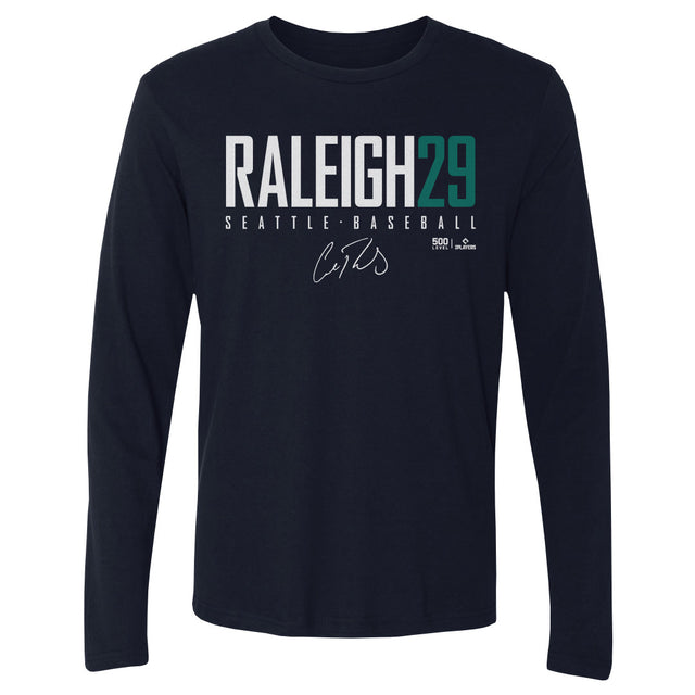 Cal Raleigh Men's Long Sleeve T-Shirt | 500 LEVEL