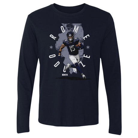 Rome Odunze Men's Long Sleeve T-Shirt | 500 LEVEL