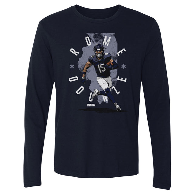 Rome Odunze Men's Long Sleeve T-Shirt | 500 LEVEL
